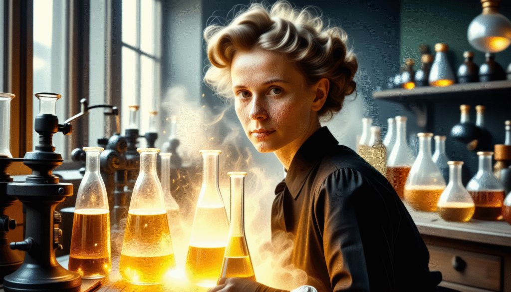 maria curie – dwukrotna laureatka nagrody nobla, pionierka w dziedzinie fizyki i chemii, która zmieniła świat nauki.