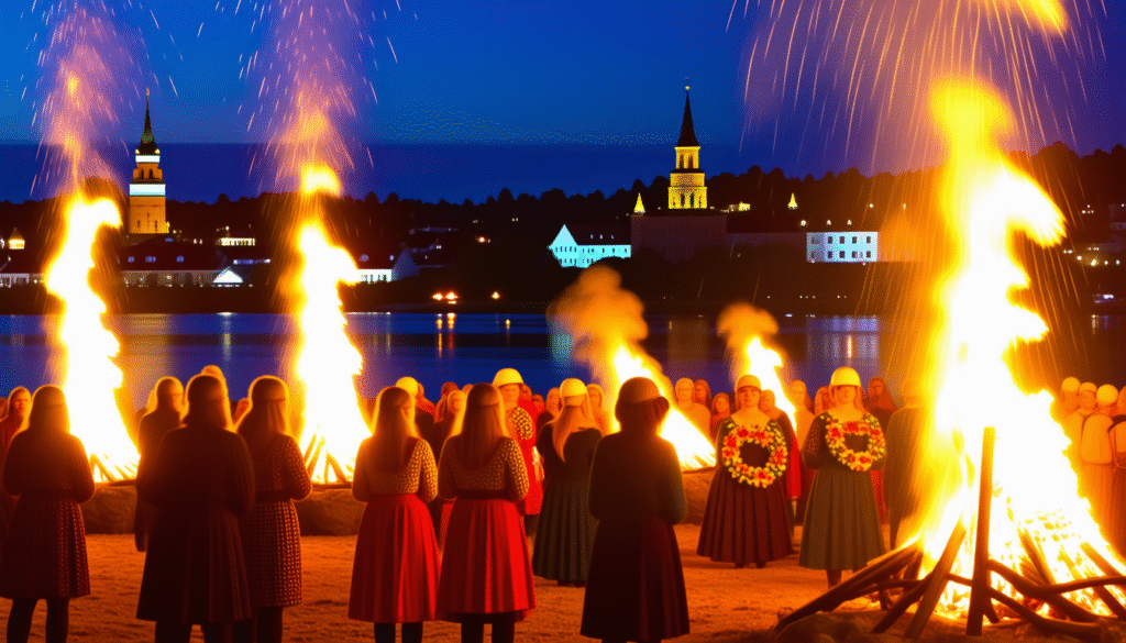 dołącz do magicznych obchodów ognia świętojańskiego w tallinnie – tradycyjne święto pełne ognia, muzyki i radości na świeżym powietrzu.