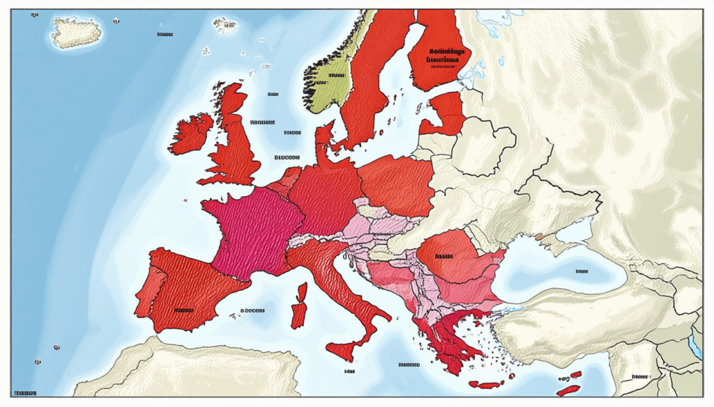 poznaj różne strefy czasowe w europie i dowiedz się, jak dostosować czas podróży oraz komunikacji w różnych krajach europejskich.